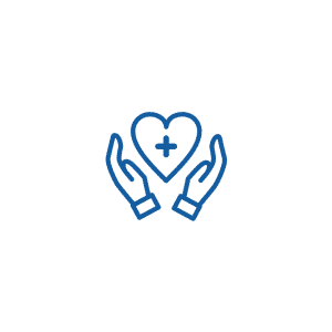 Health advice and support icon